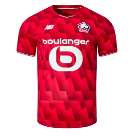 Herren Fußballbekleidung Lille OSC Heimtrikot 2025-26 Kurzarm